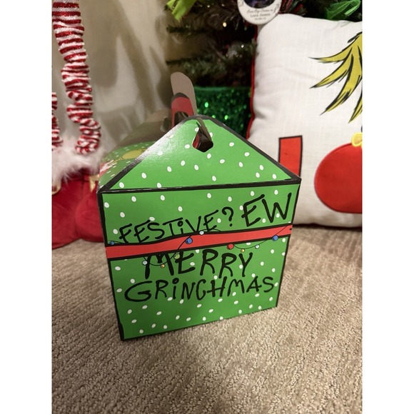 2025 McDonalds Christmas Limited Edition Grinch Happy Meal BOX ONLY - Picture 2 of 6